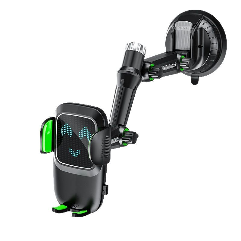 Dashboard and Windshield Phone Mount, Strong Suction Cup with Gel Pad for Stable Viewing