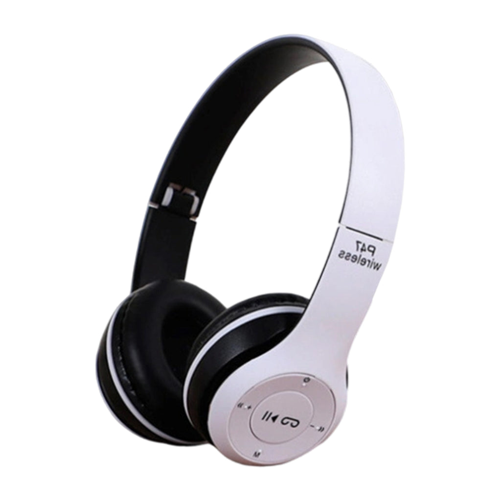Wireless Bluetooth Headphones with Active Noise Cancellation, Over-Ear Stereo Headset for All Smartphones and Tablets