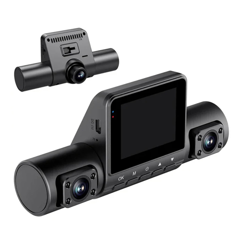 4-Channel 1080P Dash Cam for All-Round View, 360° Car Security Camera with Night Vision and Backup Recording