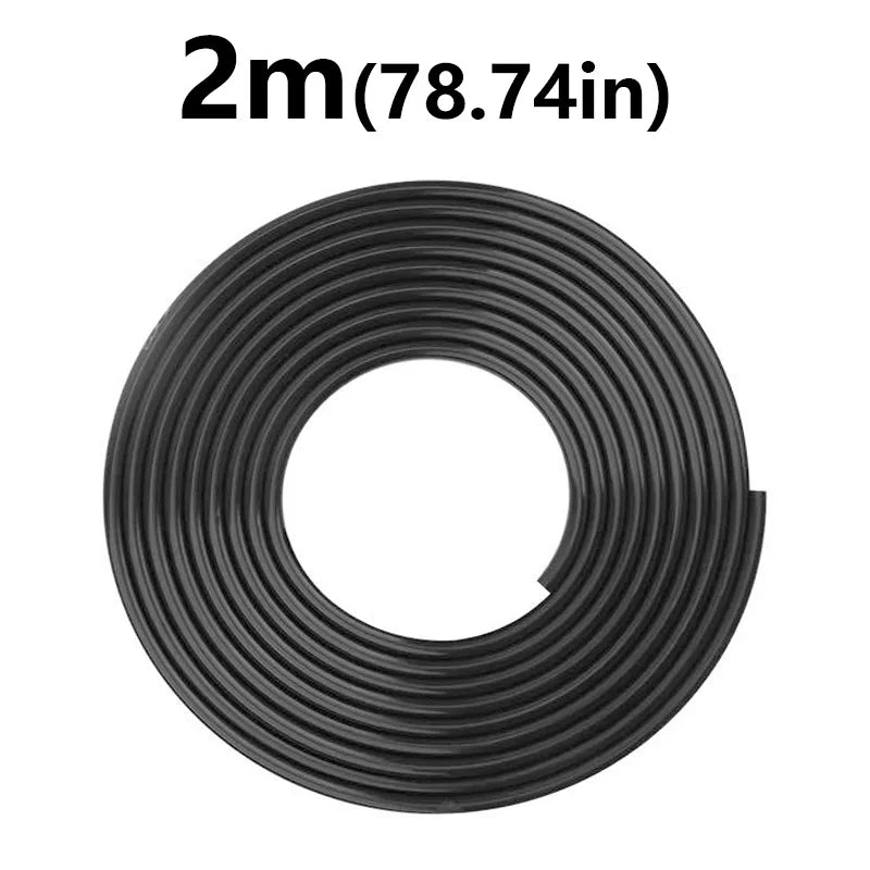2M/5M10M Car Door Protector Rubber Seal Protector And Guard Strip Clear Edge Guards Trim Styling Scratch Protector Universal