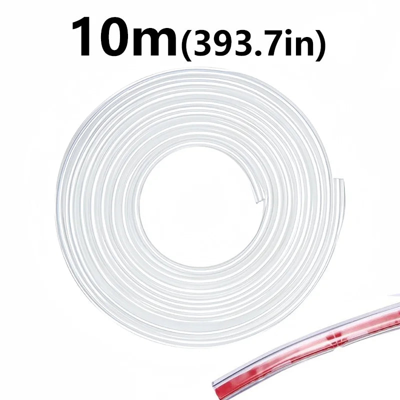 2M/5M10M Car Door Protector Rubber Seal Protector And Guard Strip Clear Edge Guards Trim Styling Scratch Protector Universal