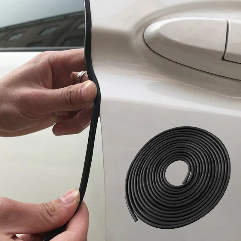 2M/5M10M Car Door Protector Rubber Seal Protector And Guard Strip Clear Edge Guards Trim Styling Scratch Protector Universal