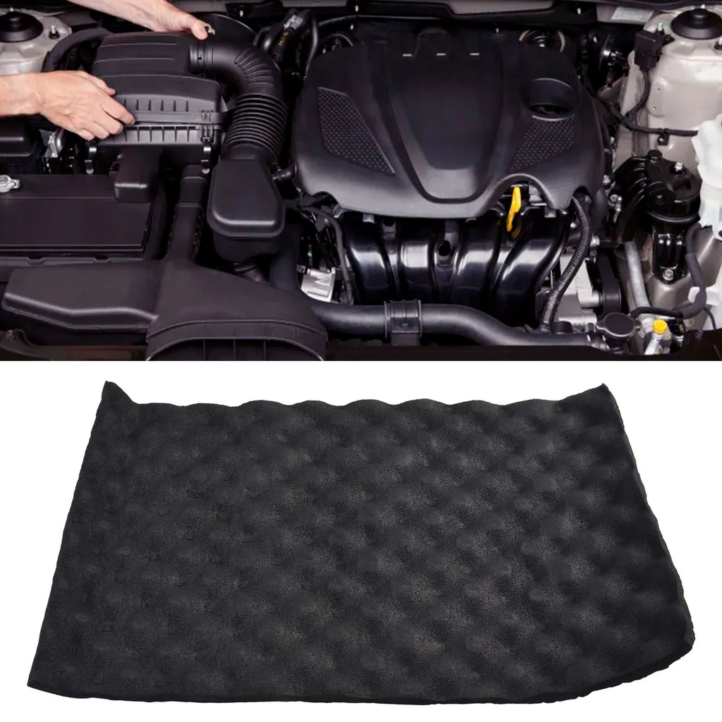 2cm Thick Sound Deadener Mat, Car Noise Insulation & Acoustic Foam for Hood, Subwoofer & Silent Installation
