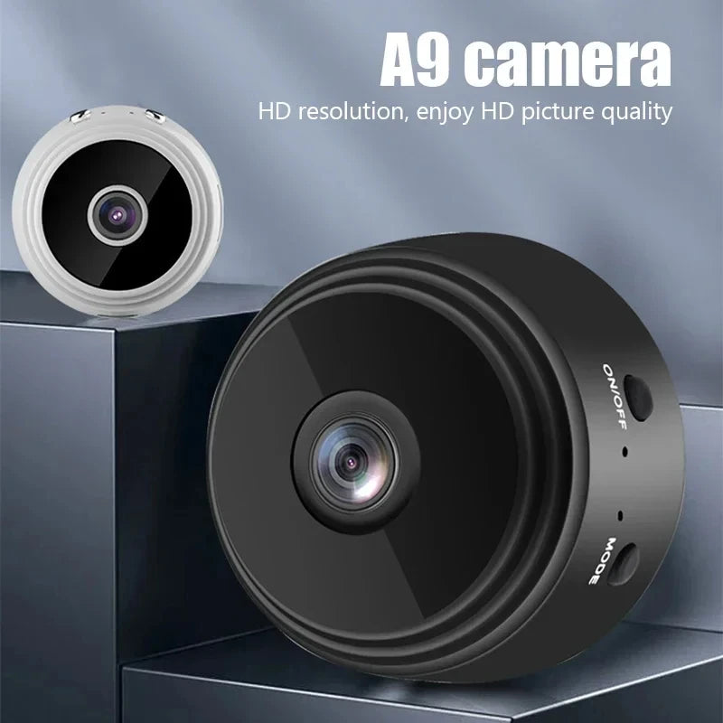 Wireless Security Camera with WiFi, HD Mini Cam for Smart Home Monitoring and Baby & Pet Surveillance