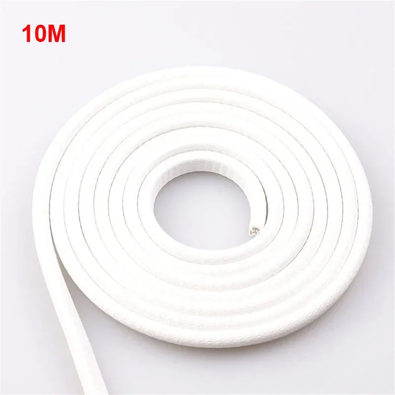 Car 10m Rubber Edging Protection Strip Door Edge Guards Trim Molding Side Protector Anti-Scratches Vehicle Car Accessories