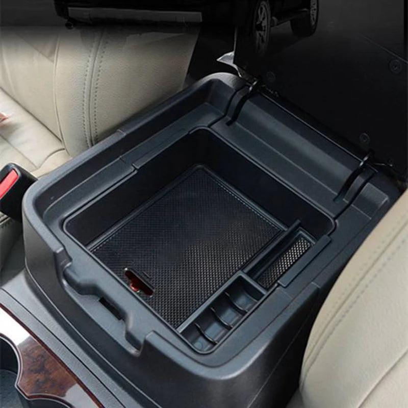 Center Console Organizer Tray for Mitsubishi Pajero Sport, Custom Fit Armrest Storage Box
