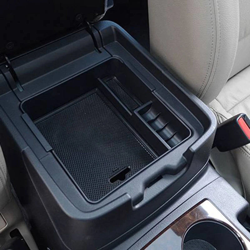 Center Console Organizer Tray for Mitsubishi Pajero Sport, Custom Fit Armrest Storage Box