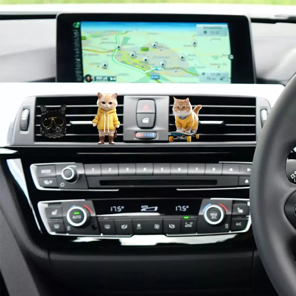 Car Aromatherapy Air Freshener 2d Cute Fragrance Mini Tools Decoration Aromatherapy Accessories M5j2