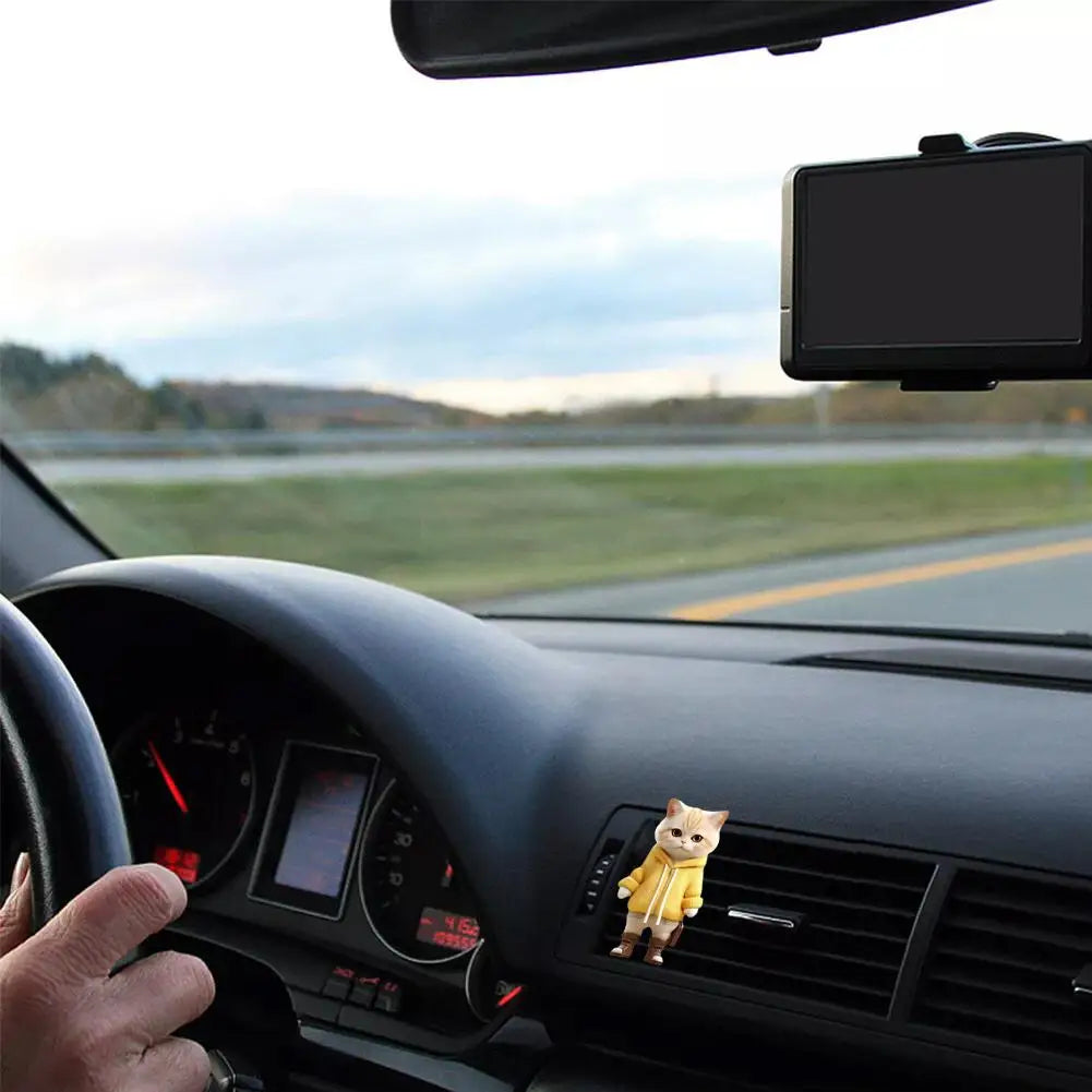 Car Aromatherapy Air Freshener 2d Cute Fragrance Mini Tools Decoration Aromatherapy Accessories M5j2