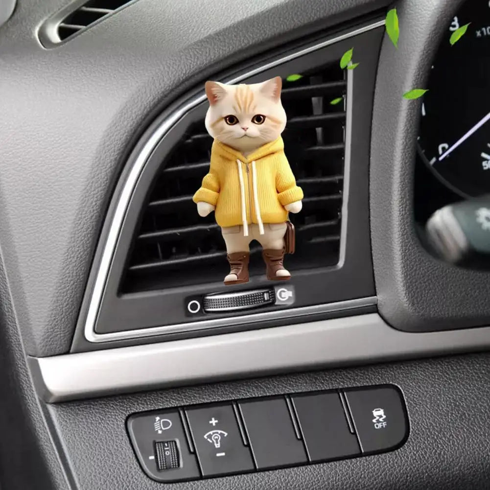 Car Aromatherapy Air Freshener 2d Cute Fragrance Mini Tools Decoration Aromatherapy Accessories M5j2