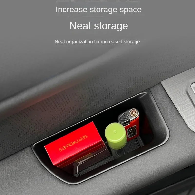 Custom Fit Door Storage Box for Chery Jetour T2, Interior Organizer for Tidying Up
