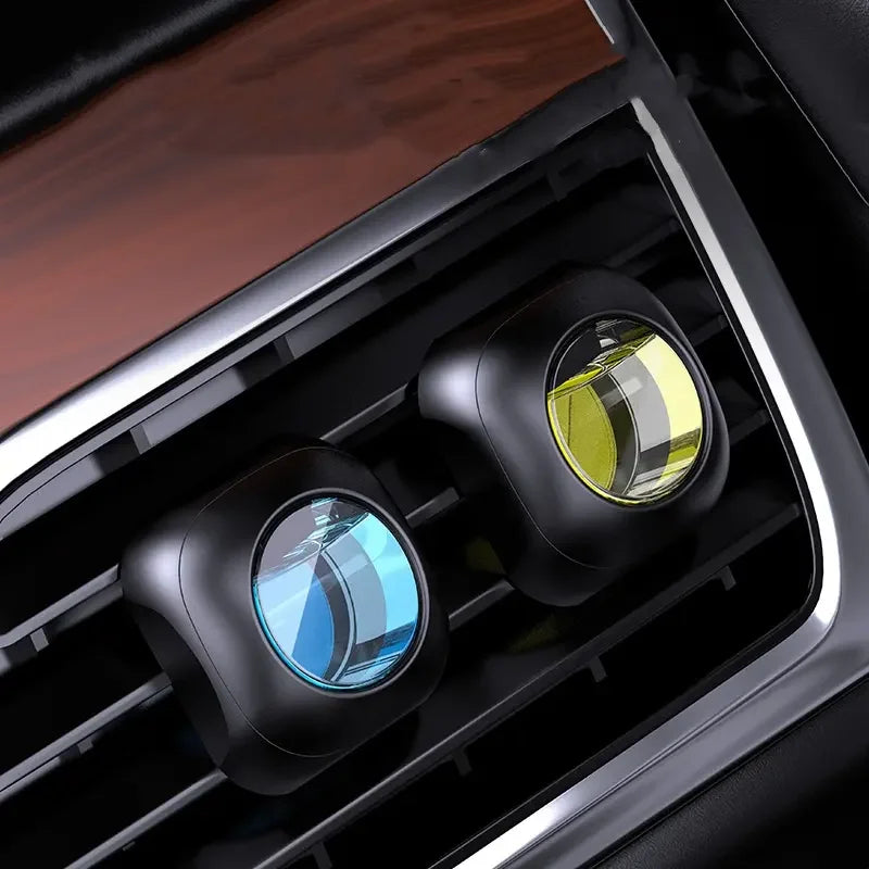 Car Fragrance Auto Air Outlet Aromatherapy Clip with Essential Oil Air Freshener Car Interior Odor Removing Fragrance Perfume