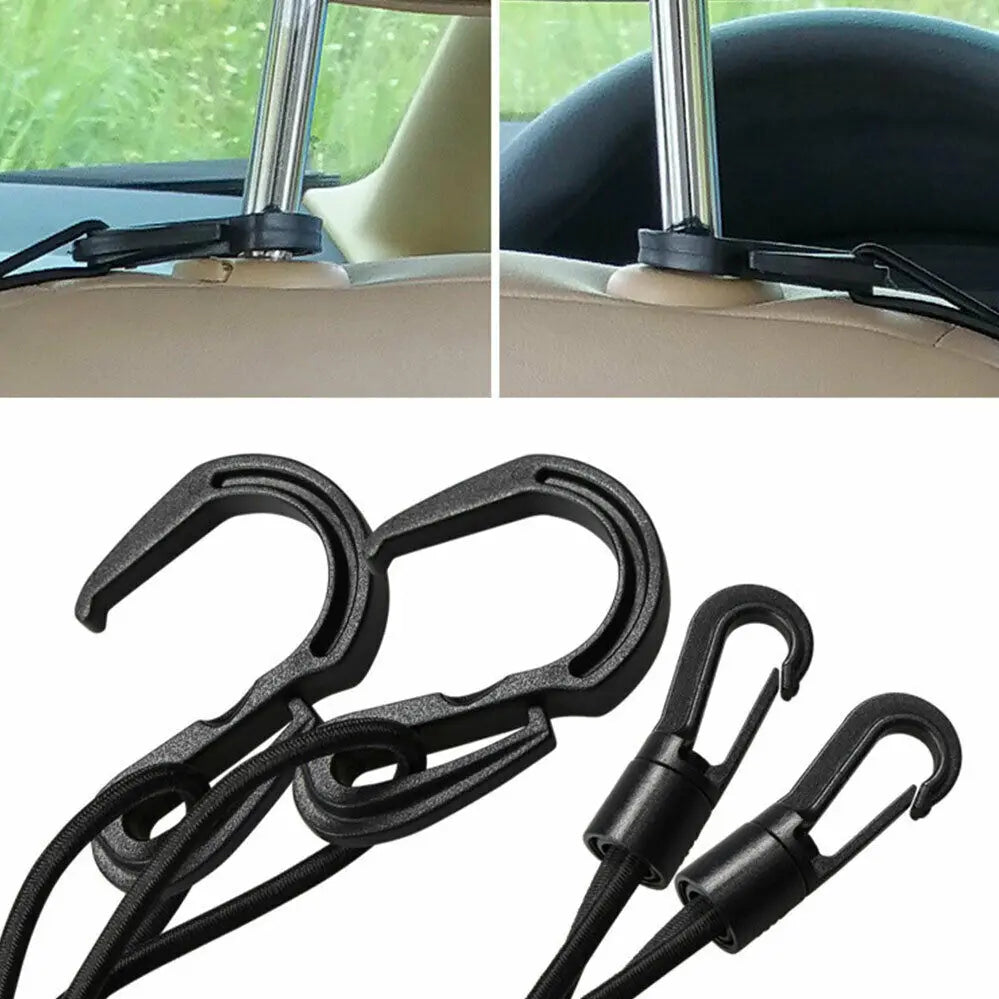 Heavy-Duty Cargo Net for Car Trunk, Elastic Mesh Storage Bag for Securing Luggage