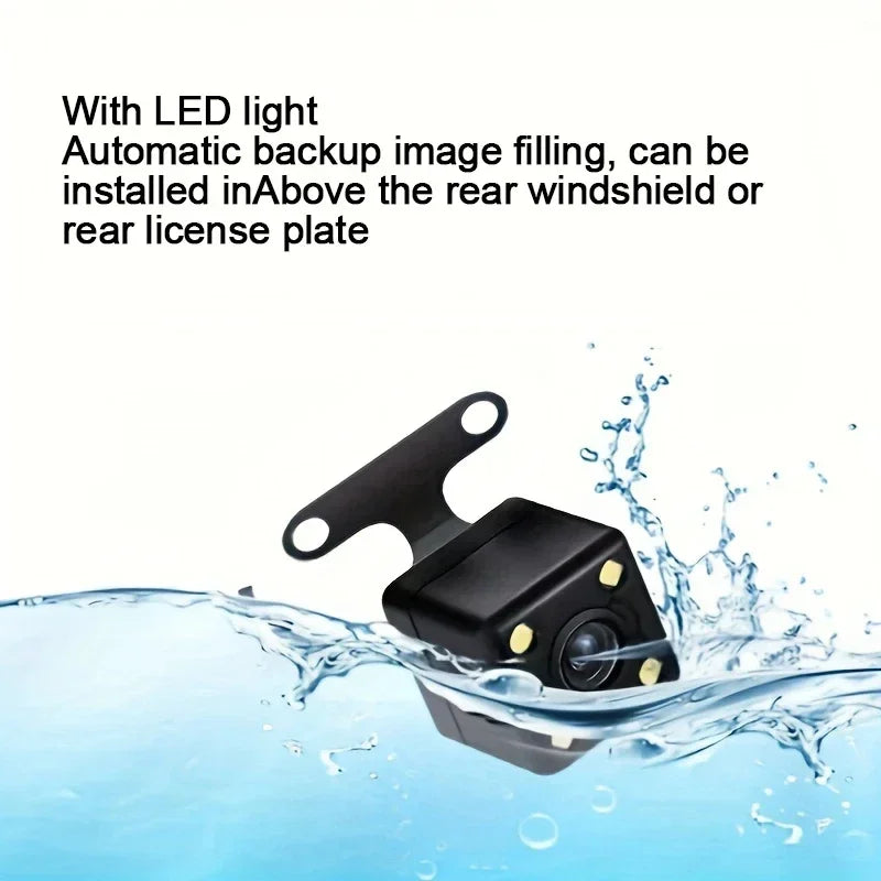 4-Channel 1080P Dash Cam for All-Round View, 360° Car Security Camera with Night Vision and Backup Recording