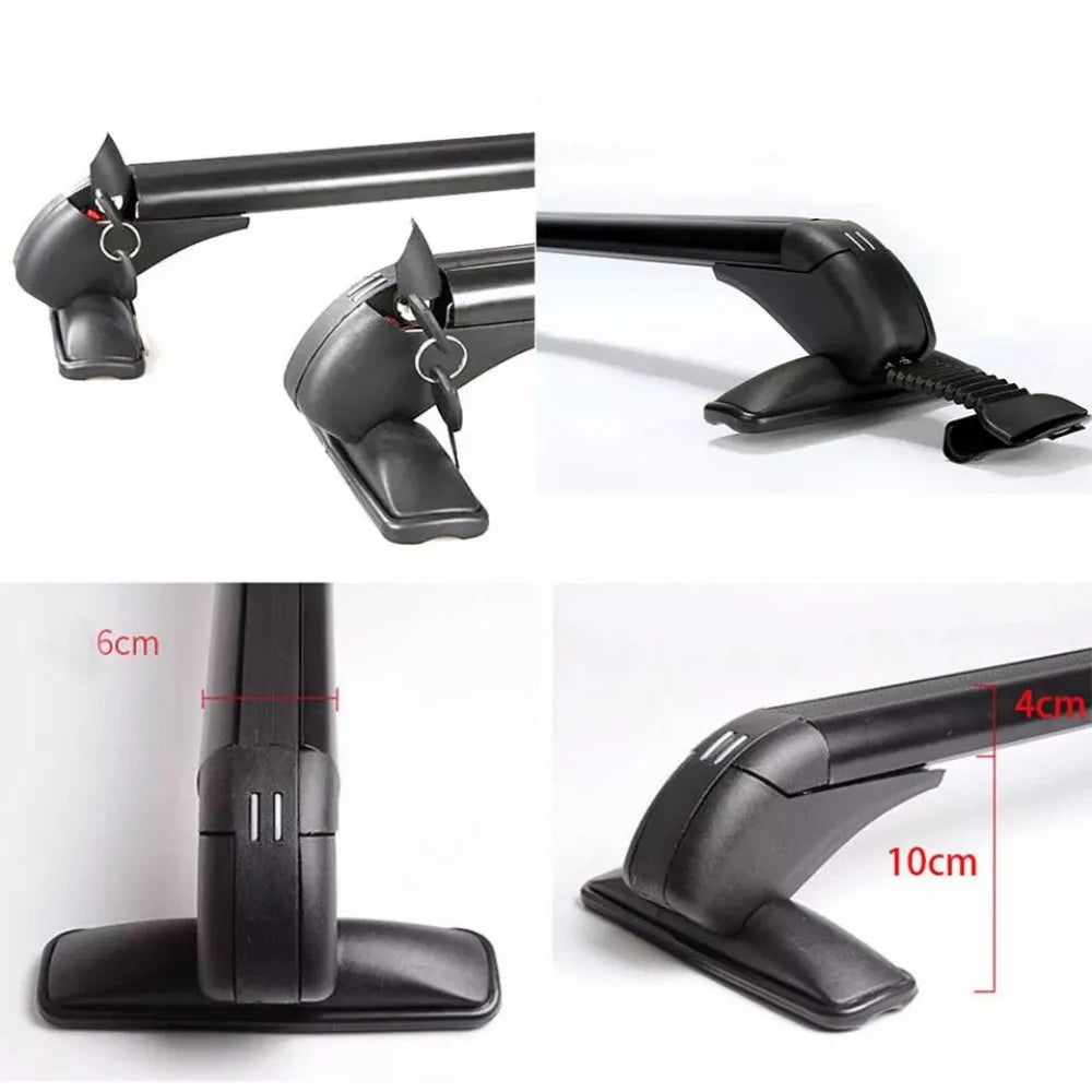 2PCS Aluminum Crossbar Roof Rack, Compatible with Toyota Corolla Hatchback 2018-2022, Luggage & Kayak Carrier Rails