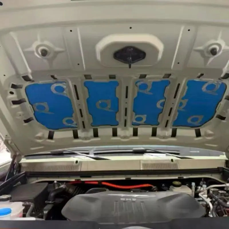 For BYD Formula Leopard 5 Denza B5 Engine Hood Soundproof Cotton Noise Reduction Heat Insulation Pad Interior Accessories