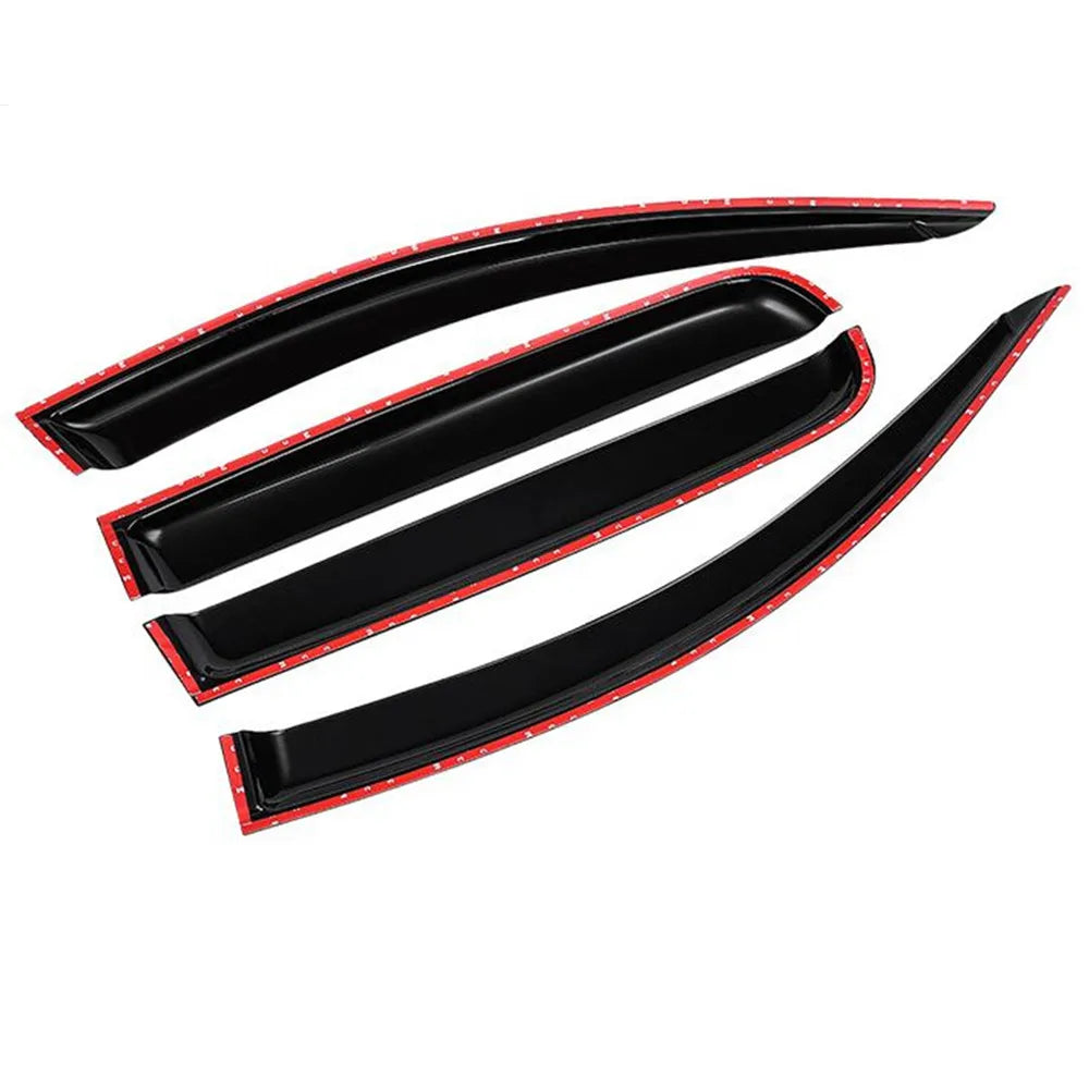 In-Channel Window Visors for Hyundai IX35 (2010-2015), All-Weather Rain and Sun Deflectors