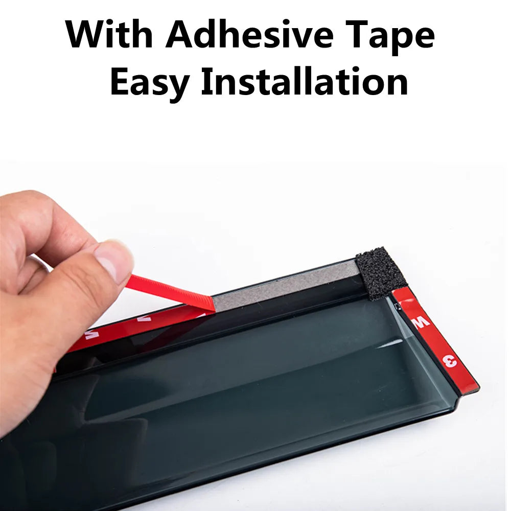 In-Channel Window Visors for Hyundai IX35 (2010-2015), All-Weather Rain and Sun Deflectors