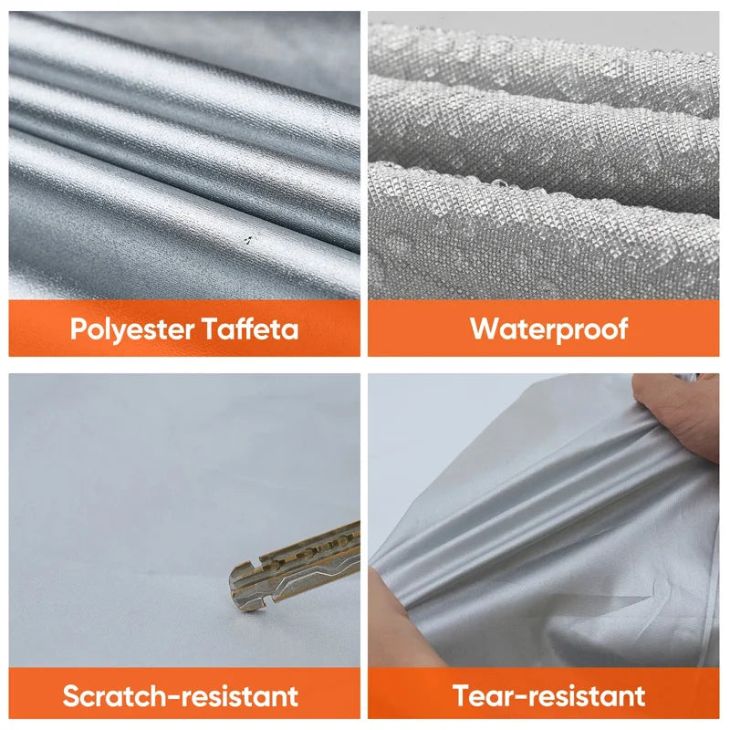 All-Weather Car Cover for Toyota Sienna, Full Exterior Protection Against Rain, Snow & UV Rays