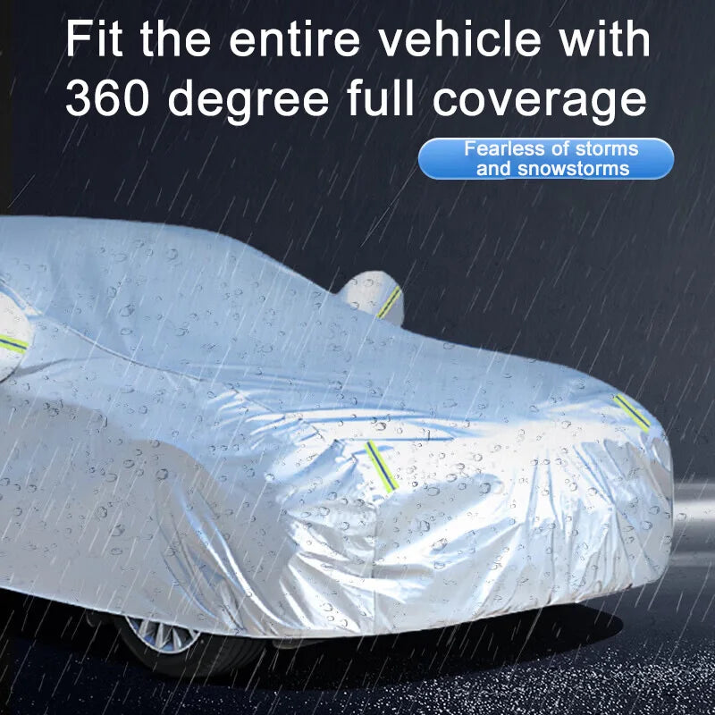 All-Weather Car Cover for Toyota Sienna, Full Exterior Protection Against Rain, Snow & UV Rays
