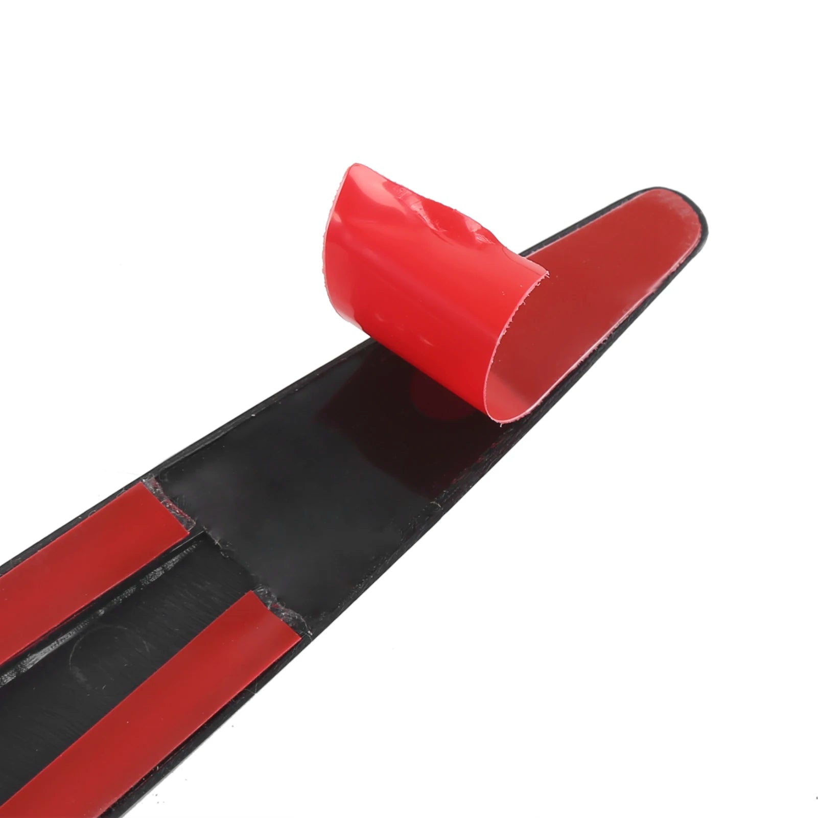 New 4PCS Body Side Trim Waterproof Bright Black  Door Protector Auto Modification Exterior Belt Body Side Molding Door Belt