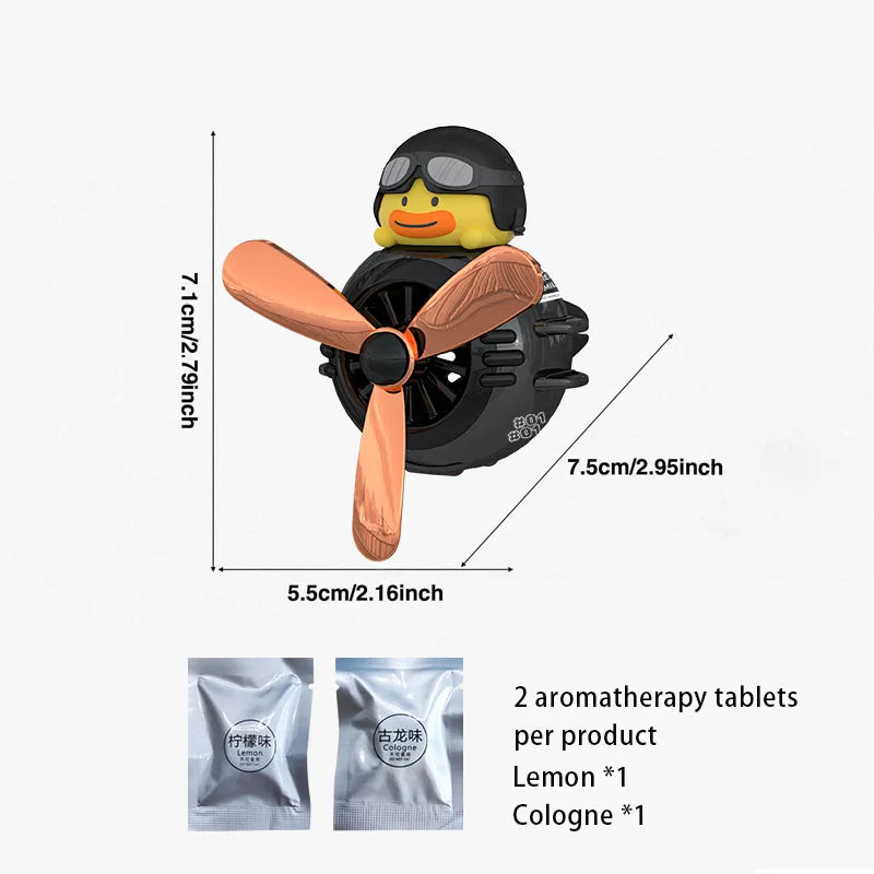 New cartoon car air outlet aromatherapy machine car interior with decorative fragrance ornaments (give two fragrant tablets)