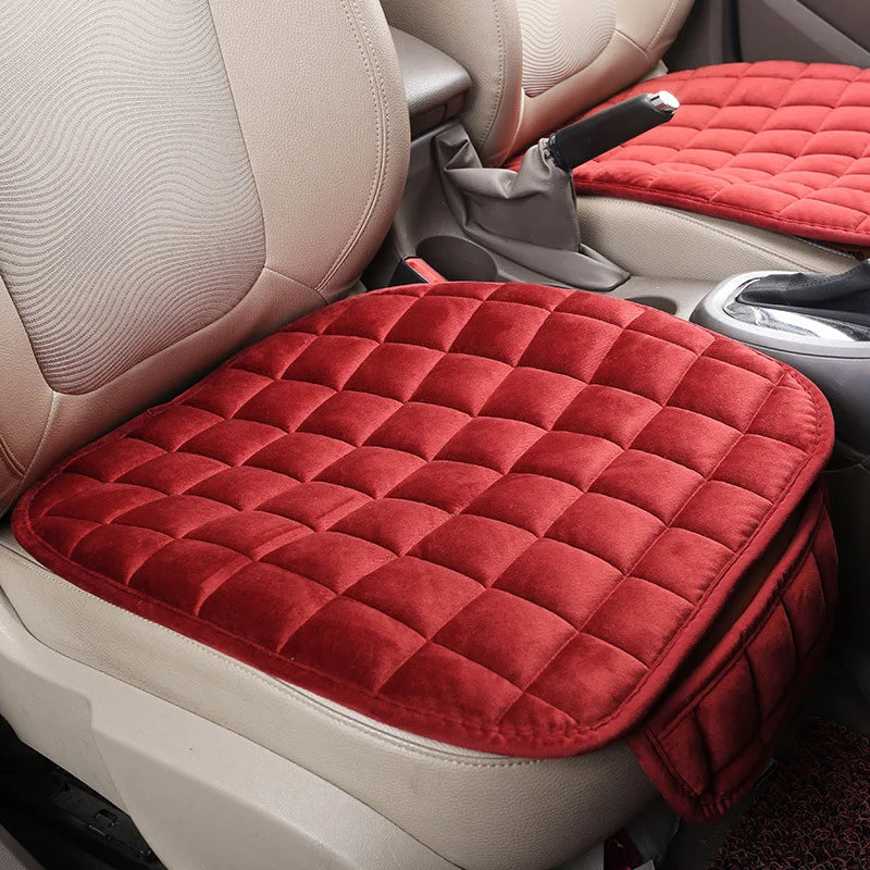 Heated Car Seat Cushion for Winter, Universal Warm Cover with Non-Slip Backing and Easy Installation