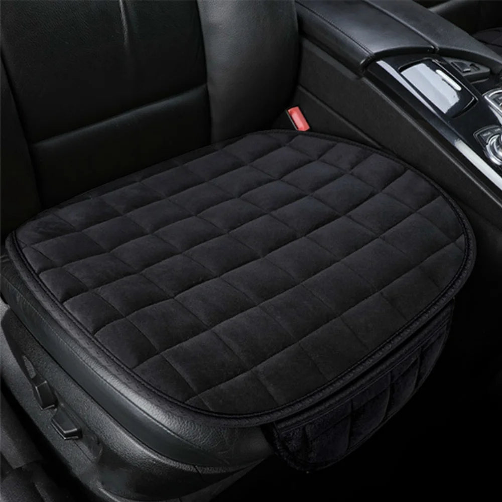 Heated Car Seat Cushion for Winter, Universal Warm Cover with Non-Slip Backing and Easy Installation